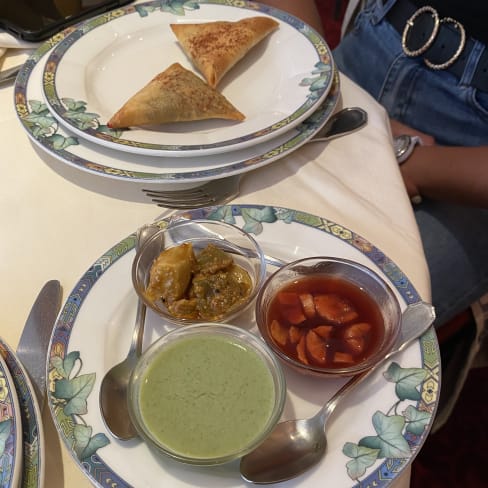 Entree samoussa aux légumes  - Sanna, Paris