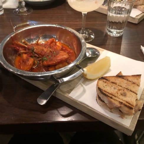 Gambas  - Medis Kök & Bar, Stockholm