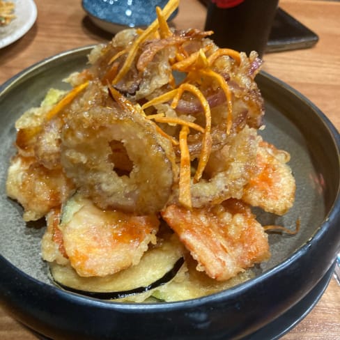 Yasai Tempura - Moshio Sushi, Barcelona