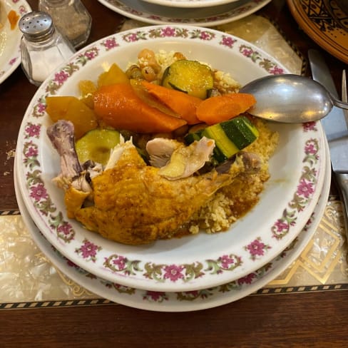 Couscous poulet  - Aux Trois Marches (depuis 1982), Paris