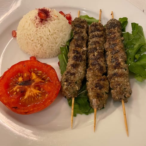 Shish kebab (con salse servite a parte) - Orti16, Milan