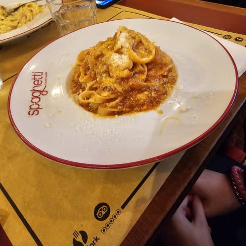 Spaghetti, Rome