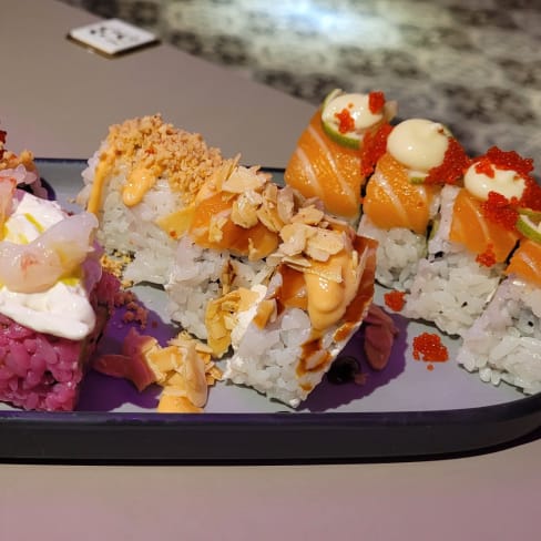 Tobiko Gun Maki - Picture of Goki sushi experience, Rome - Tripadvisor