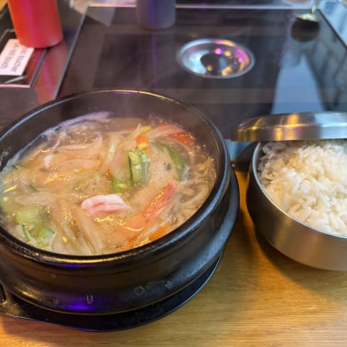 Seefood soup - Kimgogi, Paris