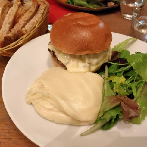 Burger alogot - Le Boui Boui, Paris