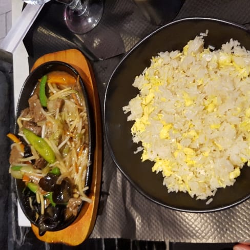 Riz sauté et Boeuf - Japan Eat, Paris