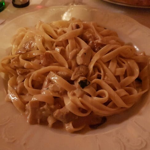 Tagliatelles aux bolets - La Cuccagna, Carouge