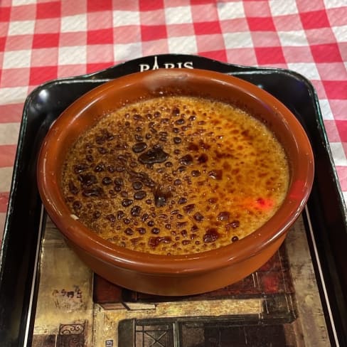 Crème brûlée  - Au Bistro, Paris