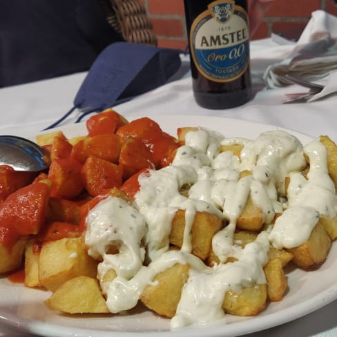 Bravas y alioli - Cruz Blanca - Doctor Esquerdo, Madrid