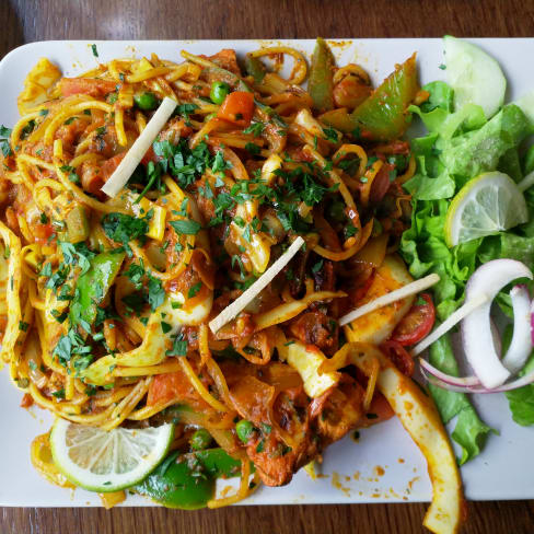 Poulet chow-mein  - Buddha, Paris