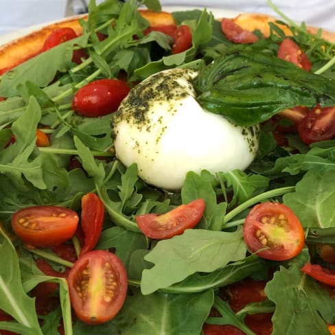 Pizza Burrata - Trattoria Di Guzman, Barcelona