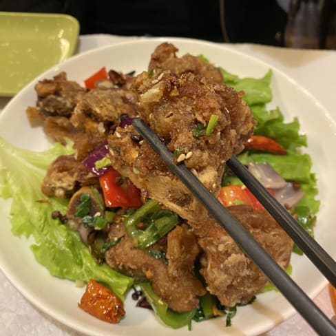 Pieds de porc sauté - Pâtes dansantes, Paris