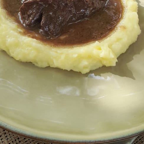 Brasato al vino rosso e purea di patate - Casale Appio Locanda, Rome