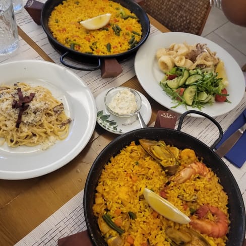 Paella de marisco - The Golden Fork & Knife, Lisbon