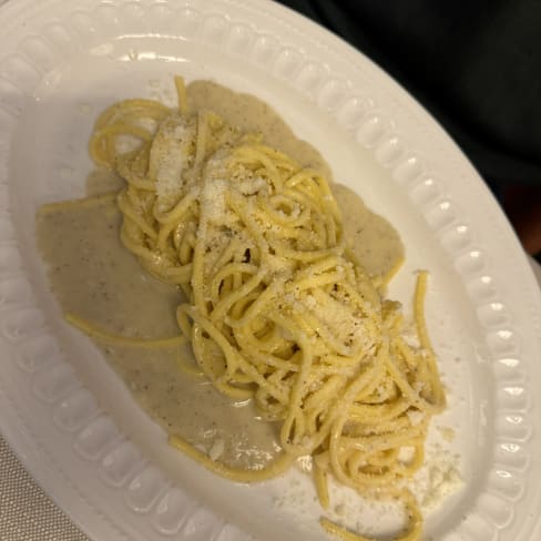 Tonnarelli cacio e pepe  - Alla Rampa di Porta Pia, Rome