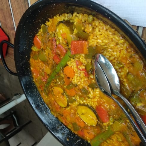 Paella de verduras - Colors, Barcelona