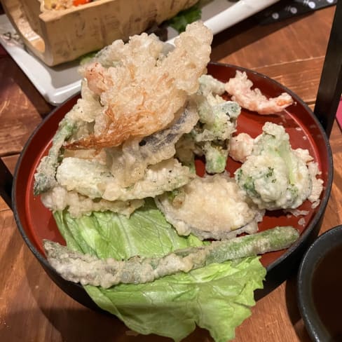 Tempra de verdura - Tsukuri Soba, Madrid