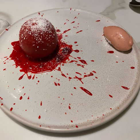 Delicious dessert! Great textures and flavours  - Eremo Restaurant, Pokolbin (NSW)