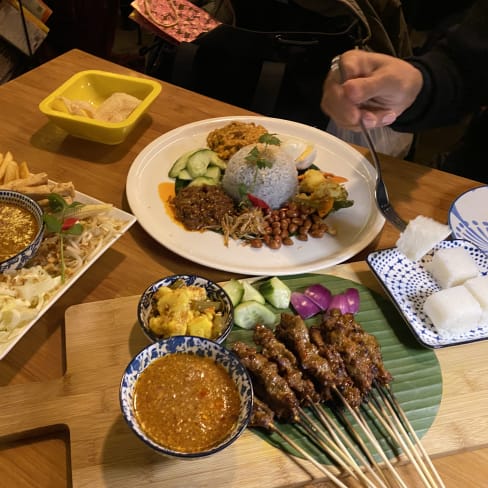 Malaysian restaurant Wau, Amsterdam