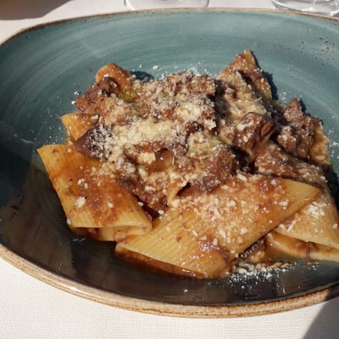 Pennini ragù cinghialoe  - Garden Risto, Rome