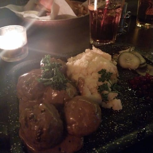 Garlic Meat Balls  - Garlic and Shots, Stockholm