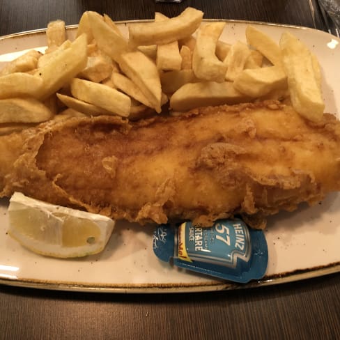Fish and chips (cod)
