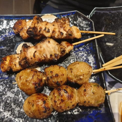 tsukune and teba - Yaki Kobe (new genki sushi), Paris