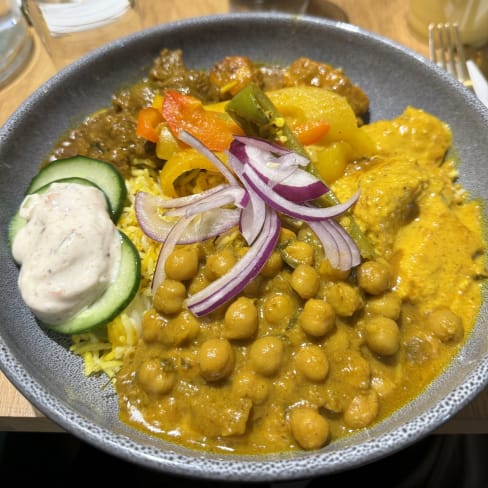 Curry Bowl - Vegan Vegetarian friendly, Paris