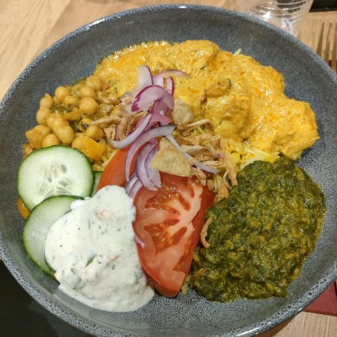 Curry Bowl - Vegan Vegetarian friendly, Paris