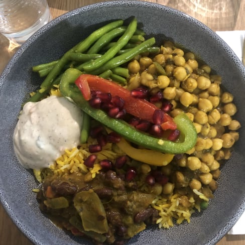 Curry Bowl - Vegan Vegetarian friendly, Paris