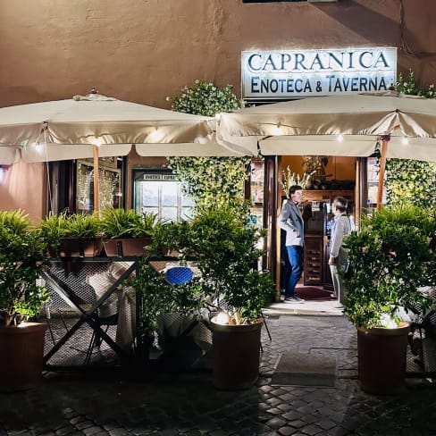 Enoteca e taverna Capranica, Rome