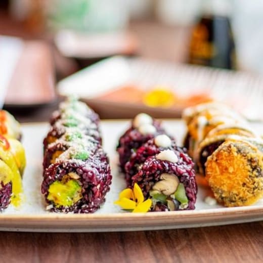 Menù completo e carta 2024 Vegan Sushi Bar Kinkerstraat a Amsterdam