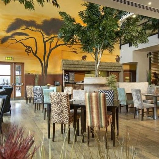 chessington safari hotel restaurant menu