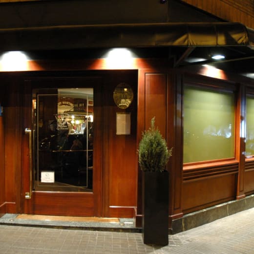 Restaurant Dry Martini Bar à Barcelone Menu, avis, prix et