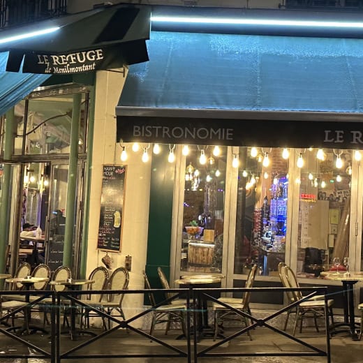 Restaurant Le Refuge à Paris Menu, avis, prix et réservation TheFork