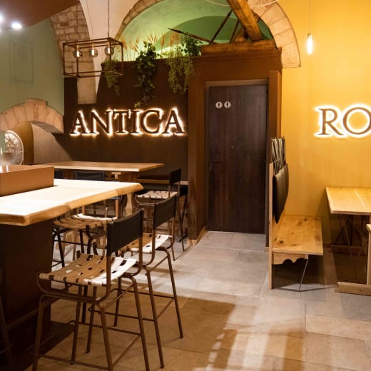 Carte et Menus 2024 Antica Roma pub pizzeria à Castellana Grotte