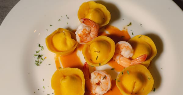 RAVIOLI DI GAMBERI - Trattoria da Lucia, Milano