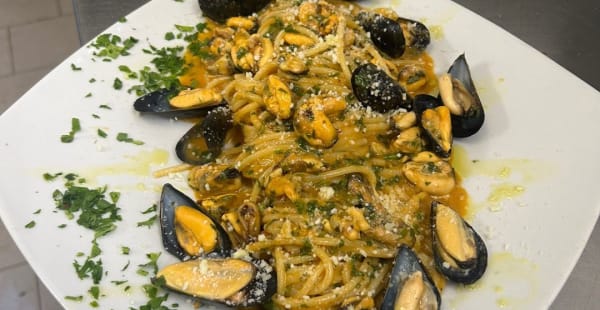 Spaghetti cozze e pecorino - SanStefano, Fiumicino