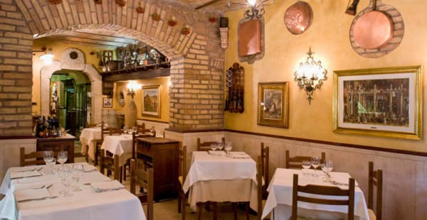 Vista sala - Trattoria Tritone 1884 - Antonio Camponeschi, Roma