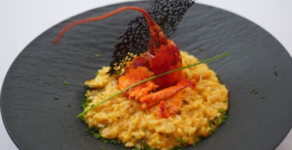 Risotto au homard Breton - Au P'tit Curieux, Paris