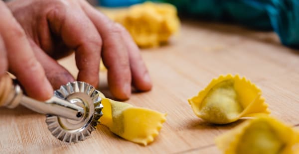 Agnolotti del Plin ripieni di Ricotta d'Alpeggio  e Spinaci - Mastro Tortello, Milano