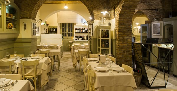 La sala - Osteria Via Mantova, Roma