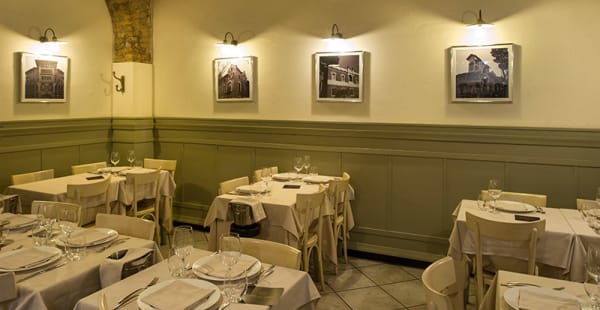 La sala - Osteria Via Mantova, Roma