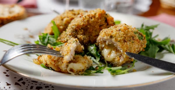 Braciolette di  pesce spada alla messinese - Eufrosino Osteria, Roma