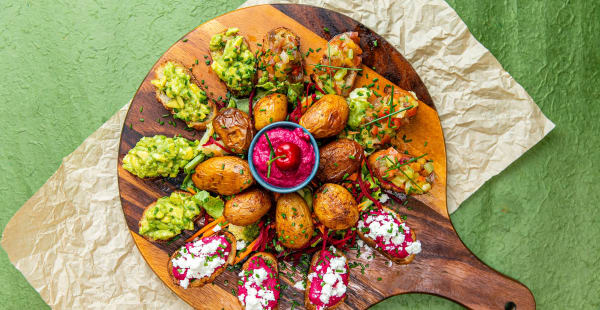 Planche de bruschetta maison - Les Bariolés de Maud - Paris 11e, Paris