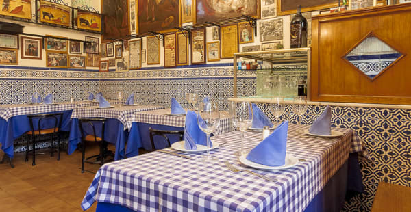 Comedor ambiente taurino y cosmopolita - Casa Ricardo Madrid - Fernando el católico, 31, Madrid