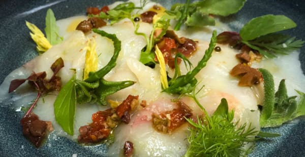 Carpaccio de poisson - Le Patio Opéra, Paris