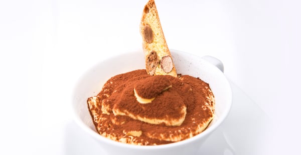 Tiramisù all'abruzzese con cantucci fatti in casa - Il Capestrano, Milano