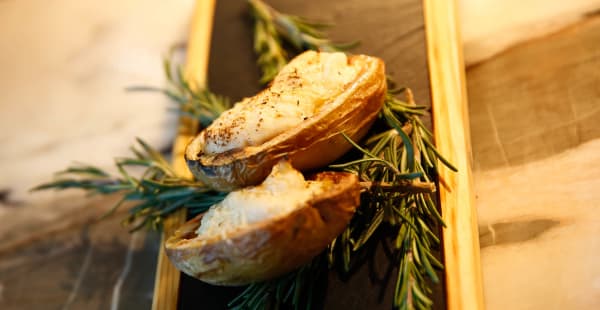 Brandada de bacalhau com batata confitada - Tasca da Memória, Lisboa