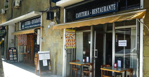 Entrada - Cafeteria Sancho, Barcelona